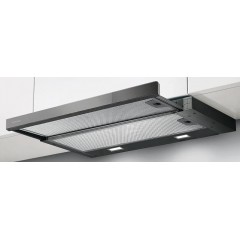 Вытяжка Faber телескопическая, 60см, 701м.куб/ч, Flexa Ng Glass Lux Bk A60, черный