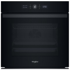 Духовой шкаф Whirlpool электрический, 73л, A+, дисплей, конвекция, телескопические направляющие, черный