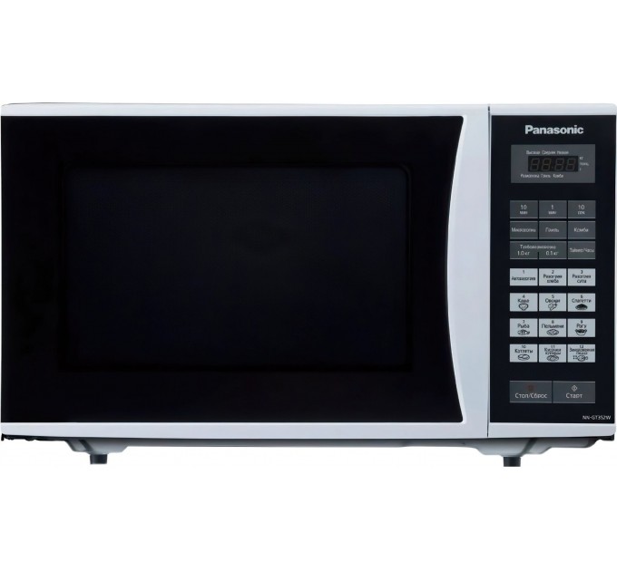 Мікрохвильова піч Panasonic, 23л, 800Вт, дисплей, білий