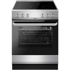 Плита Hansa електрична склокерамічна, 60х60см, 62л, нержавіюча сталь