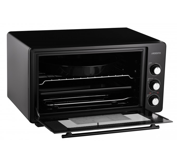 Печь электрическая ARDESTO, 50л, 1600Вт, механич., вертел, черный