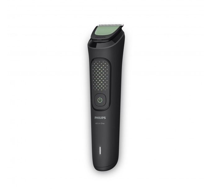 Триммер універсальний Philips All-in-One Trimmer 3000 Series для лица, головы, тела, акум., насадок-9, сталь, черный