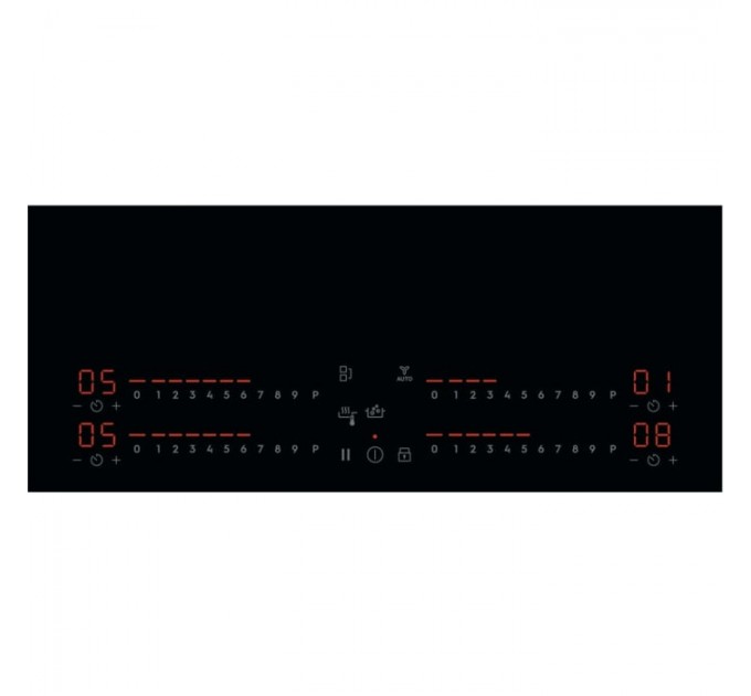 Варильна поверхня Electrolux індукційна, 71см, розширена зона, датчик кипіння, Fry sensor, Hob2Hood, чорний