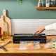 Вакууматор Tefal Classic для пакетів, 35см, електронне керування, +18 пакетів,, пластик, чорний