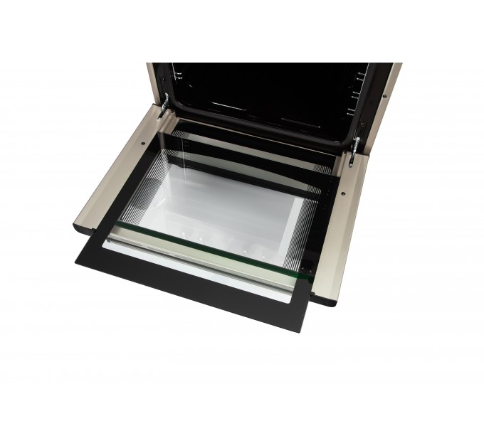 Плита ARDESTO комби, 64л, 60x60см, конвекция, чугун, подсветка, форсунки LPG (подключение газового баллона), съемные направляющие, серебристый