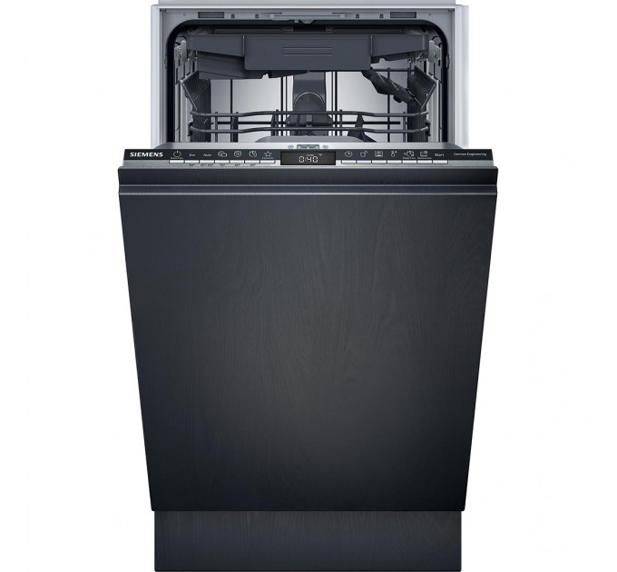 Посудомийна машина Siemens вбудована, 10компл., A+, 45см, дисплей, 3й кошик, білий