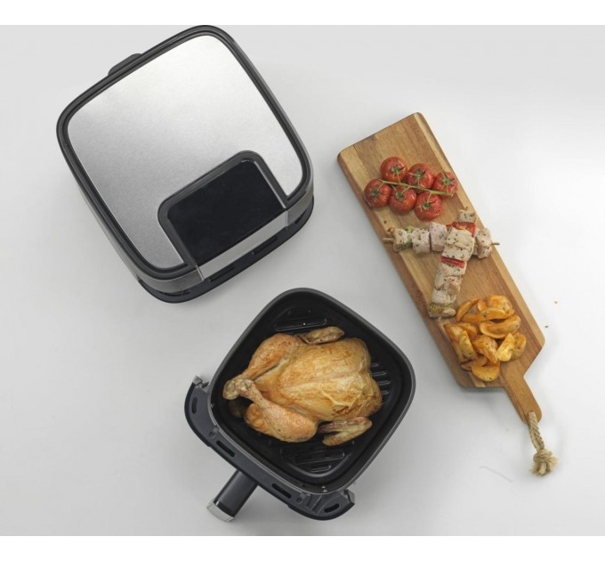 Мультипеч Gorenje 1350Вт, чаша-5.4л, сенсорне управл., 8 авто. программ, пластик+металл, чорний