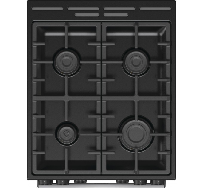 Плита Gorenje комби, 70л, 50x60см, дисплей, чугун, нерж
