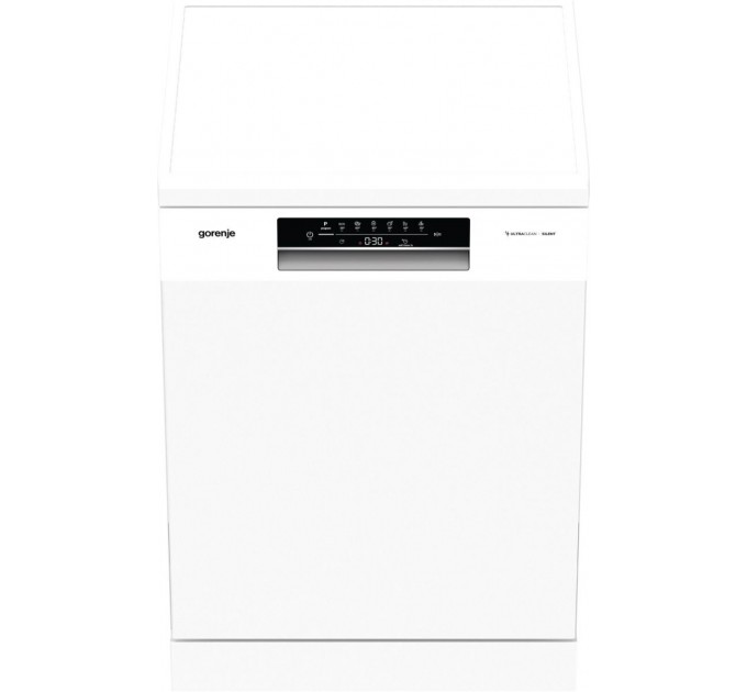 Посудомоечная машина Gorenje, 16компл., A+++, 60см, дисплей, 3 корзины, AquaStop, белый