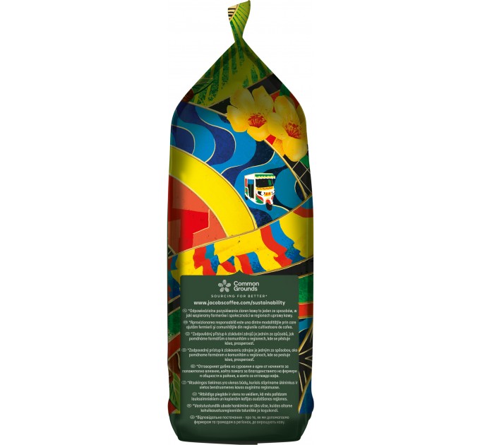 Кава Jacobs зерна, 1000г, South America Blend, арабіка