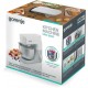 Кухонная машина Gorenje 800Вт, чаша-металл, корпус-металл, насадок-3, белый