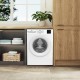Стиральная машина Beko фронтальная, 8кг, 1000, A+++, 55см, дисплей, инвертор, пар, белый