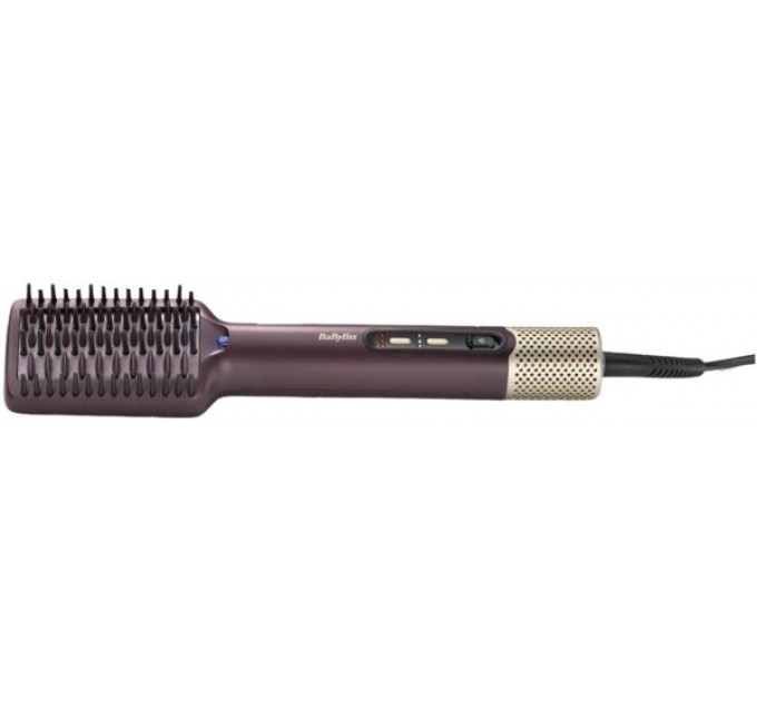 Фен-щетка Babyliss Air Power, 900Вт, режимов-3, хол. обдув, 2 насадки, фиолетовый