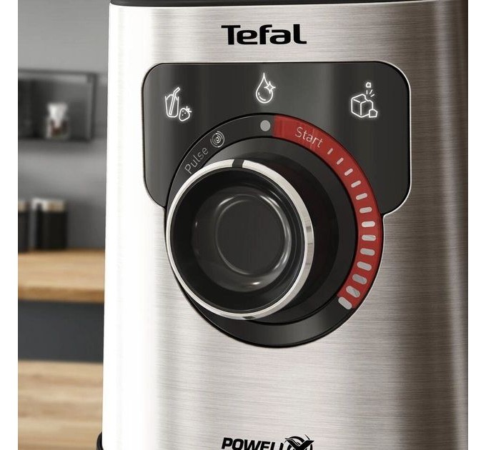 Блендер Tefal стационарный Perfect mix+, 1200Вт, чаша-1750мл, скло, сталь-черный