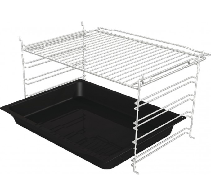 Комплект Gorenje (духовка + поверхность стеклокерамич. BO6737E02X - нерж. + ECT41SC - чорна), 738881