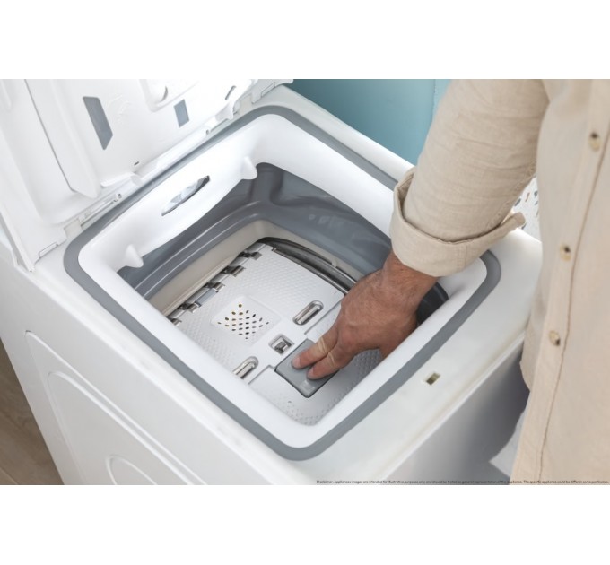 Стиральная машина Candy вертикальная, 6кг, 1200, A+++, 60см, дисплей, инвертор, белый