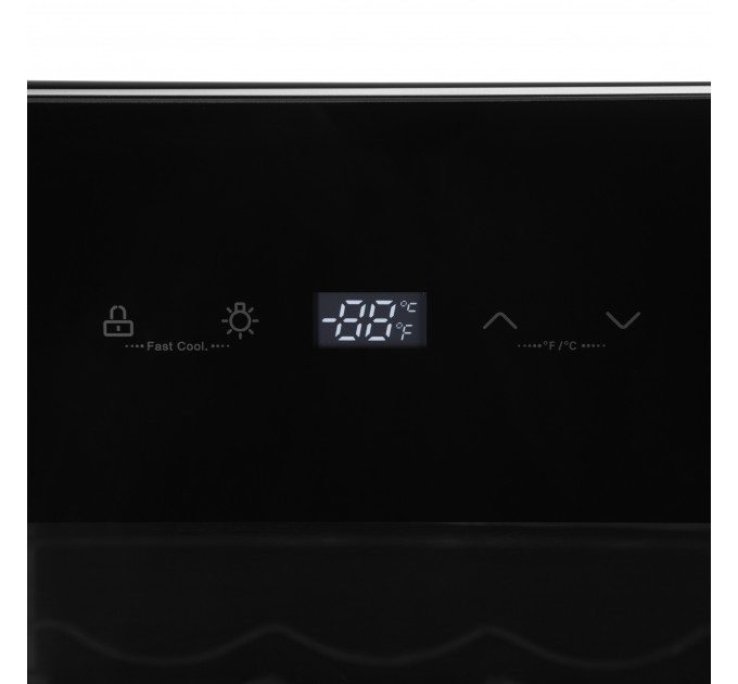 Холодильник ARDESTO для вина, 84.2x48х44, мороз.отд.-96л, зон - 1, бут-34, ST, диспл внутр., черный