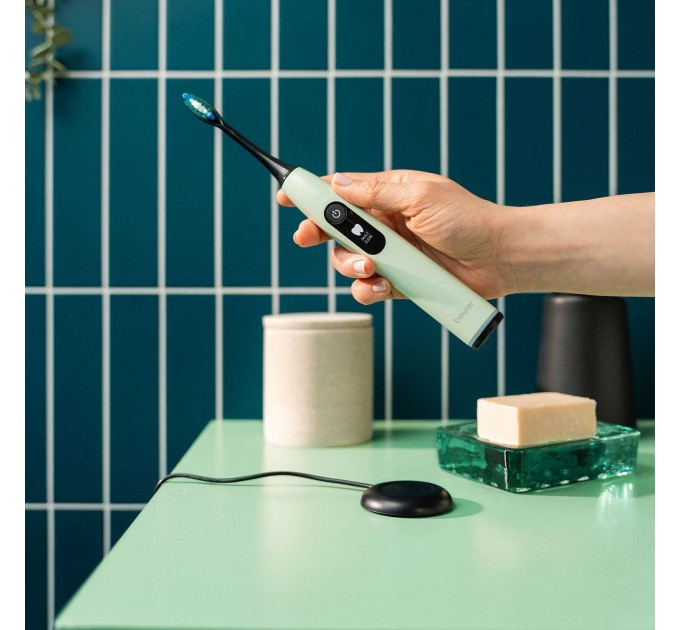 Щетка зубная электр. Beurer Peppermint GP, 80т. колеб/мин, насадок-2, 5 режимов, мятный