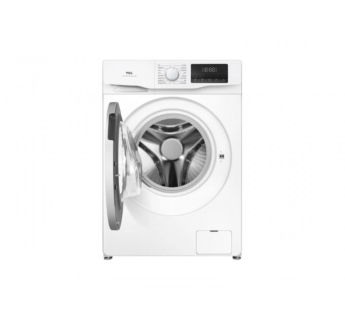 Пральна машина TCL фронтальна, 10кг, 1400, A+++, 62см, дисплей, пара, інвертор, білий