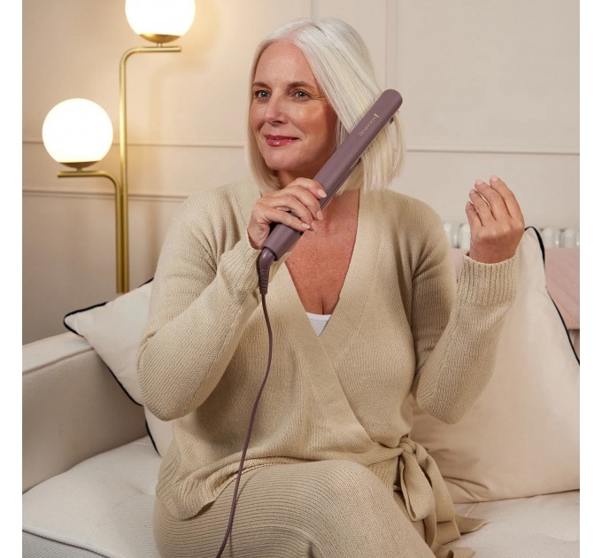 Випрямитель Remington AIRvive, 61Вт, темп.режимов-5, 150-230С, дисплей, керамика, фиолетово-золотой