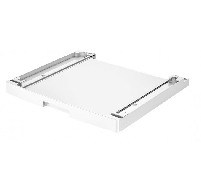 Комплект монтажный LG для соединения стиральной машины с сушильной машиной, выдвижная полка, белый