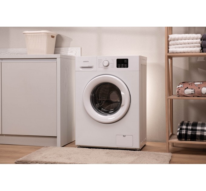 Стиральная машина ARDESTO фронтальная, 6кг, 1200, А++, 45см, дисплей, белый