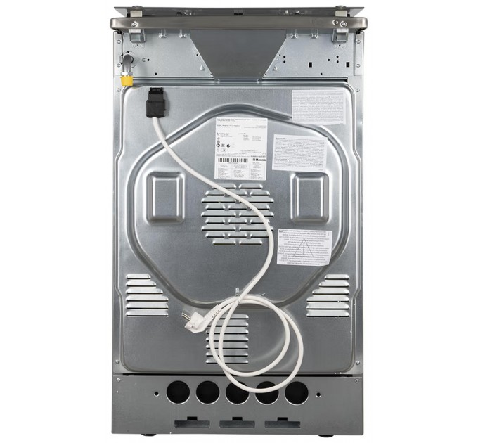 Плита Hansa комби, 62л, 50x60см, дисплей, конвекция, чугун, нерж