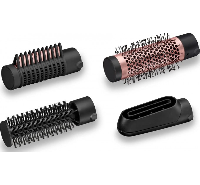 Фен-щітка Babyliss Perfect Finish, 1000Вт, 2 режими, іоніз-я, хол. обдув, кераміка, чорний