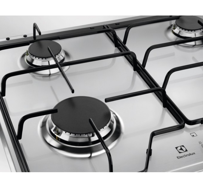 Варочная поверхность Electrolux газовая, 60см, нерж