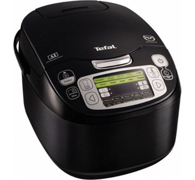 Мультиварка Tefal Fuzzy Logic, 750Вт, чаша-5л, электронное управл., пластик, черный