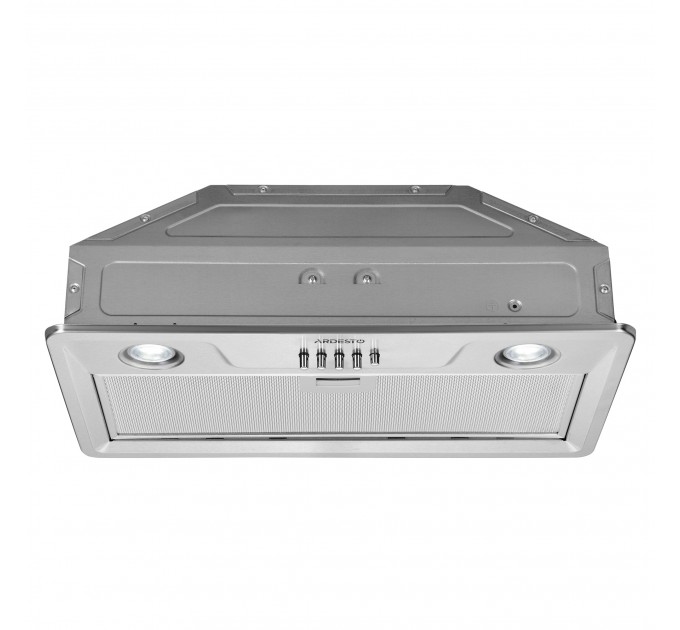 Вытяжка ARDESTO встраиваемая, 52см, 450м3ч, метал, 2х1Вт LED, кнопочное, нерж