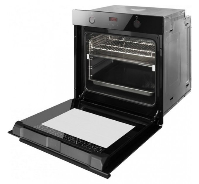 Духовой шкаф Hansa электрический, 77л, A, дисплей, конвекция, черный