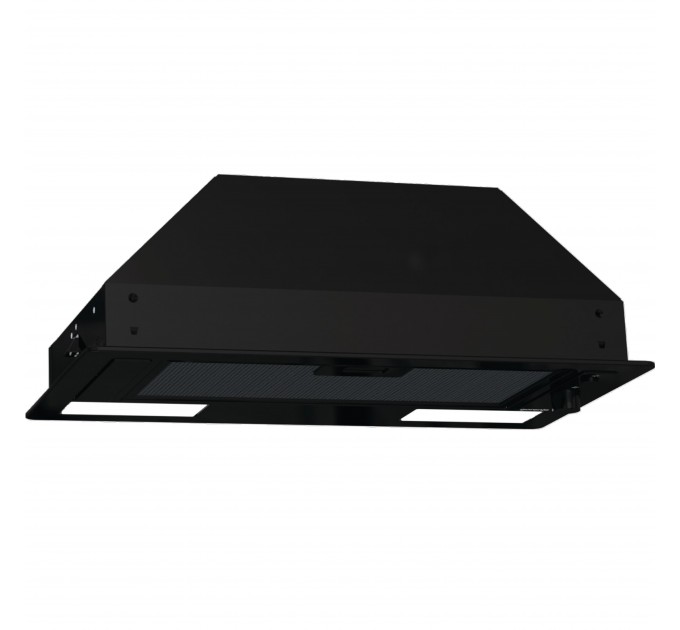 Вытяжка Gorenje встраиваемая, 54см, 370м.куб/ч, черный