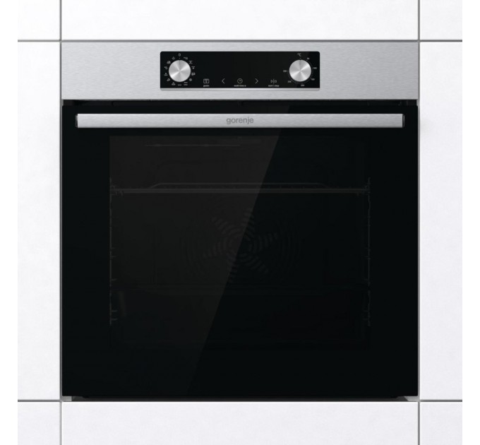 Комплект Gorenje (духовка + поверхность стеклокерамич. BO6737E02X - нерж. + ECT41SC - чорна), 738881