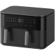 Мультипіч Xiaomi Dual Zone Air Fryer 10L 2700Вт, чаша-10л, сенсорне управл., пластик, чорний