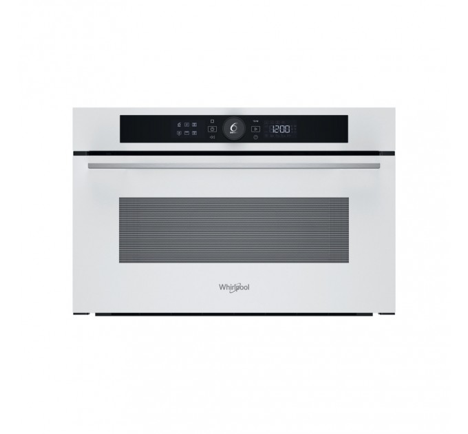 Мікрохвильова піч Whirlpool вбудована, 31л, електронне упр., 1000Вт, гриль, дисплей, білий