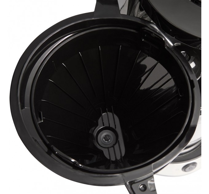 Кавоварка Russell Hobbs Heaton, 1.25л, мелена, чорно-срібний