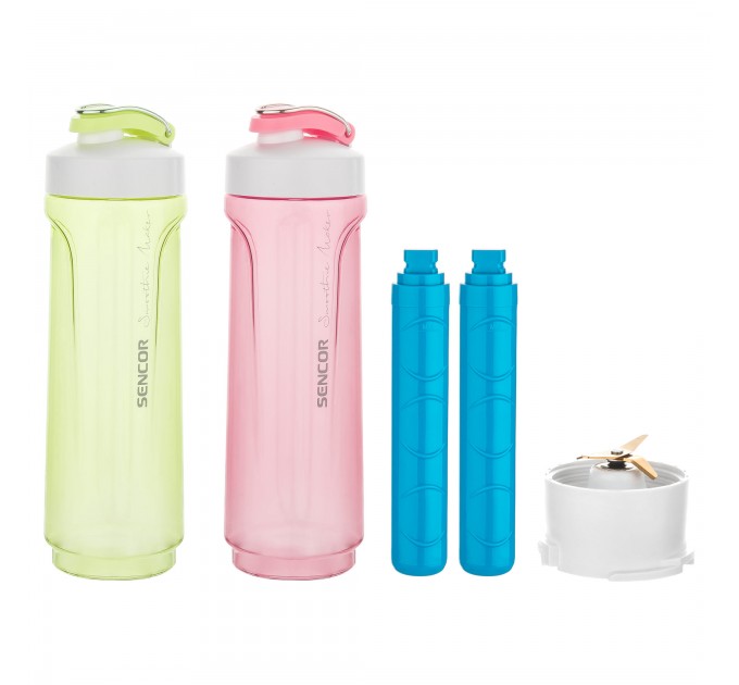 Кухонна машина Sencor 1000Вт, чаша-метал, корпус-пластик, насадок-15, біло-золотий