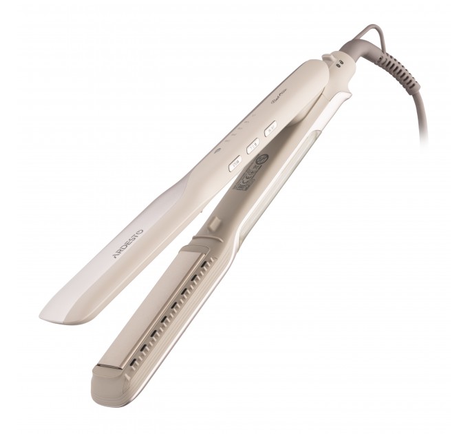 Выпрямитель ARDESTO Pearl Cream, 50Вт, 140-230C, керамика, с функцией подачі пара, бежевий