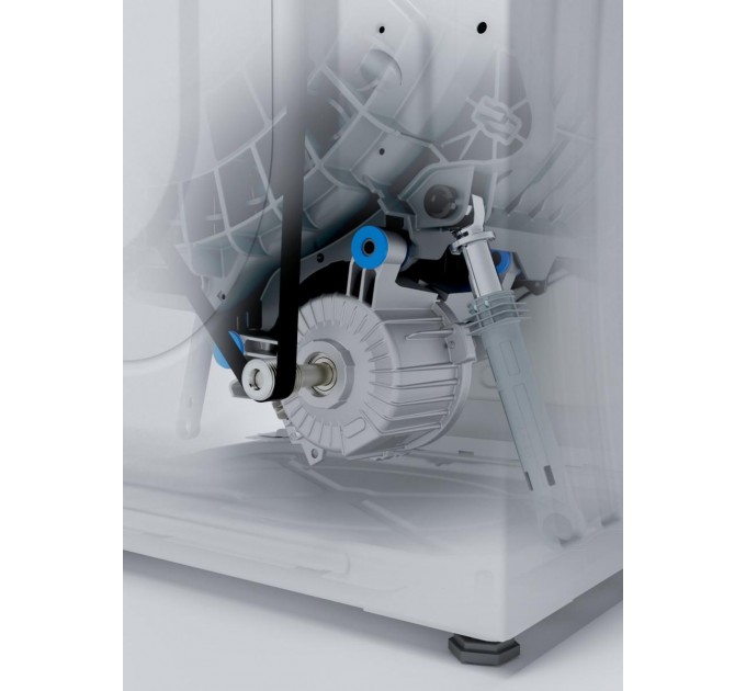 Пральна машина Gorenje фронтальна, з баком, 7кг, 1200, A+, 60см, дисплей, пар, інвертор, білий