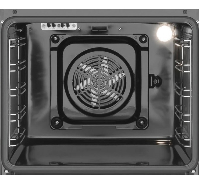 Плита Hansa комбинированная, 50х60см, 65л, чугун, газ контр., дисплей, нержавеющая сталь