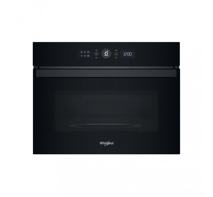 Духова шафа Whirlpool електрична компактна, 40л, дисплей, конвекція, ф-ція мікрохвиль, чорний