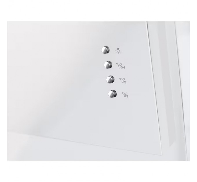 Витяжка Electrolux вертикальна, 60см, 600м куб год., білий