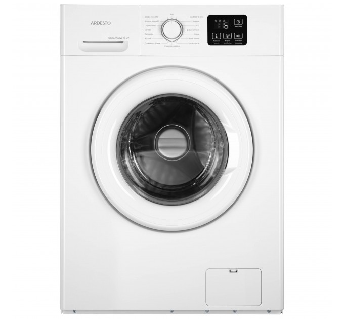 Стиральная машина ARDESTO фронтальная, 6кг, 1200, А++, 45см, дисплей, белый