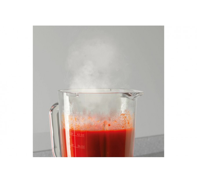 Блендер Electrolux стационарный 1400Вт, чаша-1750мл, стекло, вакуумный, крошение льда, приготовление супа, импульсный режим, металл