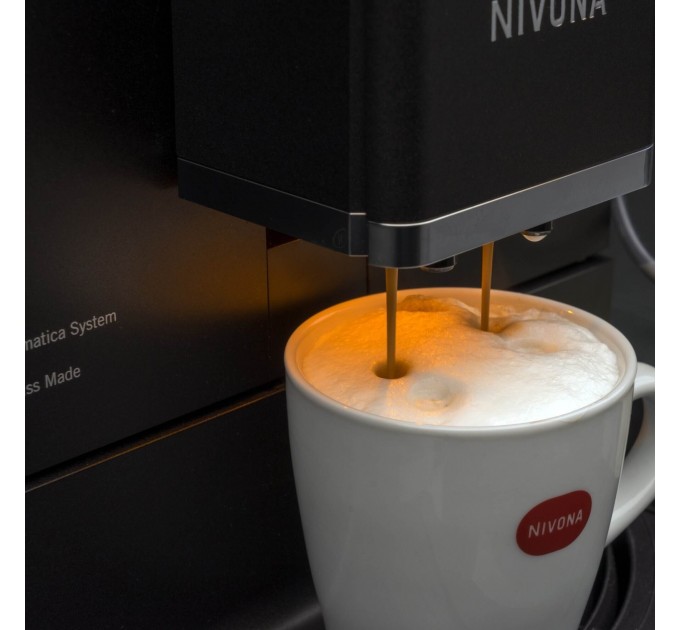 Кофемашина NIVONA CafeRomatica 2.2л, зерно + молоко, автомат.капучинатор, аторецептов - 9, черный