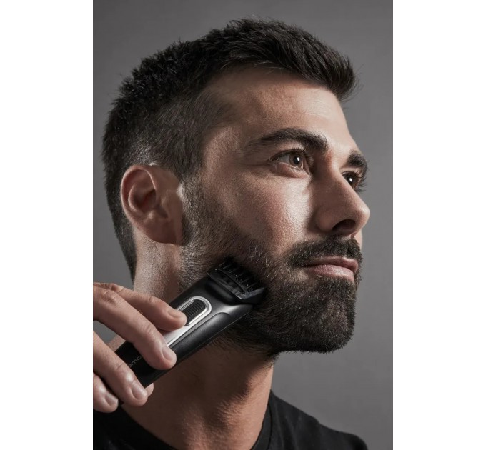 Триммер Rowenta Stylis для бороды и усов, сеть+акум., насадок-1, сталь, черный