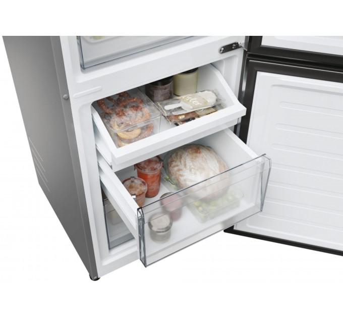 Холодильник Candy с нижн. мороз., 182.5x54.5х60, холод.отд.-197л, мороз.отд.-82л, 2дв., А++, NF, нерж