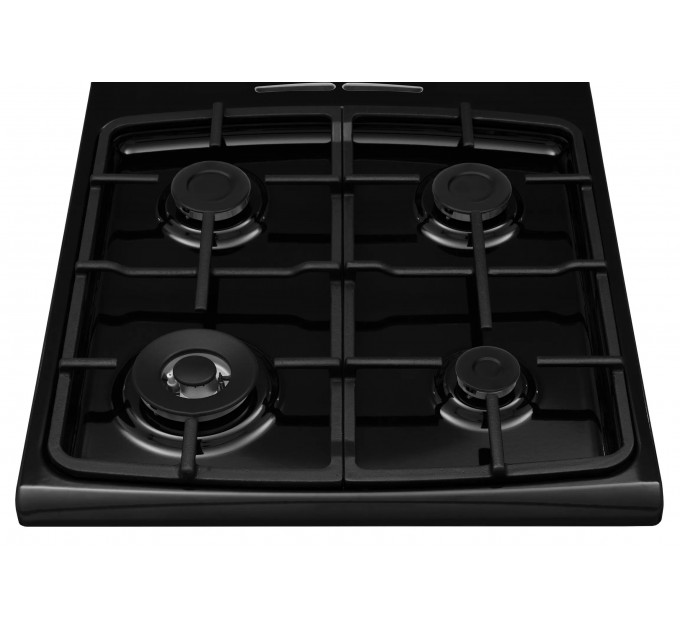 Плита Hansa комбінована, 65л, 50x60см, дисплей, конвекція, чавун, чорний