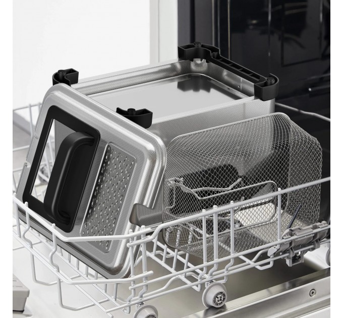 Фритюрниця Tefal Filtra Pro, 2400Вт, ємність-3л, механічне керув., від 150°C до 190°C нержавіюча сталь, черный